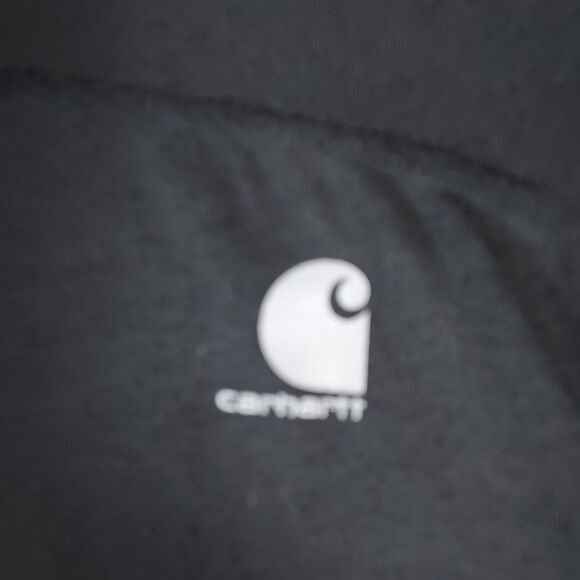 Carhartt Force Men’s Medium Black 1/4 Zip Pullover Shirt Relaxed Fit - Picture 4 of 10